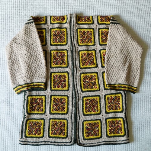Handgestrickte damenjacke - handgestrickte,