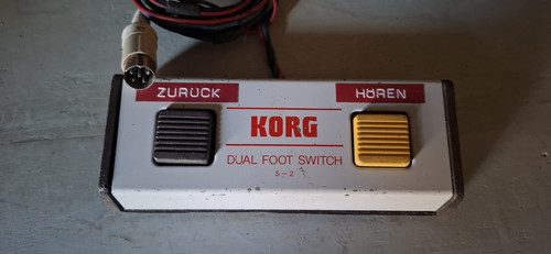 Korg dual foot switch - korg, s-2