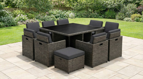 Rattan gartenmöbel kissen set - rattan,