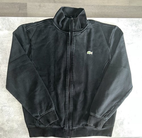 Lacoste schwarze sweatjacke - schwarze,