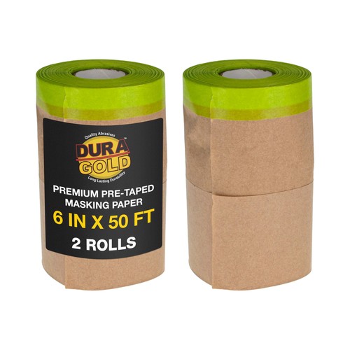 Pre taped masking - masking, paper