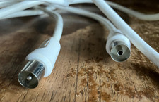 TV Antennenkabel 5m Koaxial (männlich / weiblich)