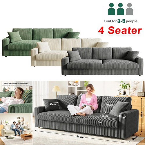 256cm sitzer sofa - 256cm, 4-sitzer