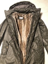 Schwangerschafts Jacke Winter mit Erweiterung Paulina XS Navi mit Felleinsatz