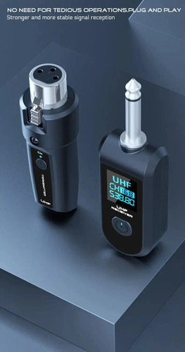 Uhf drahtloses mikrofonsystem - drahtloses,