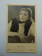 Autogrammkarte Postkarte Zarah