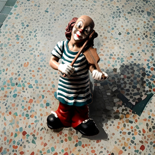 Auflösung gilde clown figur - clown,