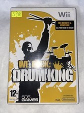 we rock drum king wii spiel