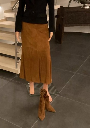 Stiefelette aus wildleder - aus,