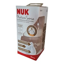 NUK® Nature Sense Babyflasche mit Trinksauger 150 ml Gr S 0-6 Mon. NEU OVP