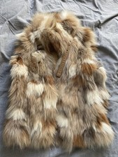 Patchwork Fuchsfell Weste