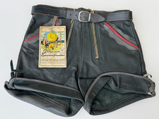 HAELSON BRUCHSAL LEDERHOSE (7) VOLLRINDLEDERHOSE  B2 Model 68 EU Größe 8