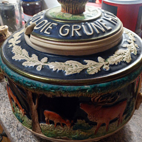Steingut bierkrug set - 6, krüge