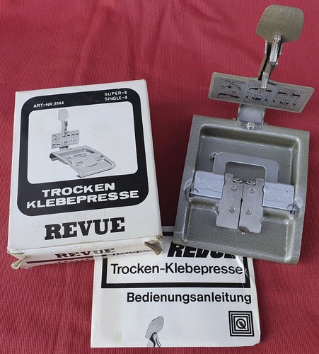 Revue trocken klebepresse - revue,