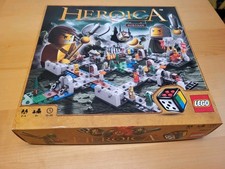 Lego 3860 Heroica Fortaan Die Festung Lego Ritter Spiel Vollständig mit OVP