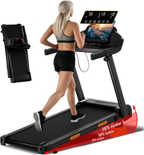Laufband mit steigung klappbar - mit,