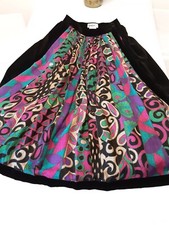 Damen Rock , Trachtenrock Gr.38  von Helene Straßer  Samt und Seide