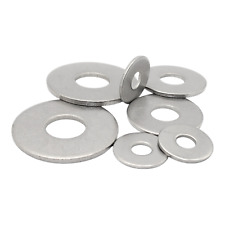 Unterlegscheiben Beilagscheiben Edelstahl M6 M3 - M24 DIN 9021 U-Scheibe V2A A2 
