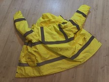 RATEX Warnschutzjacke / Arbeitsjacke – Größe XL – Gelb mit Reflexstreifen