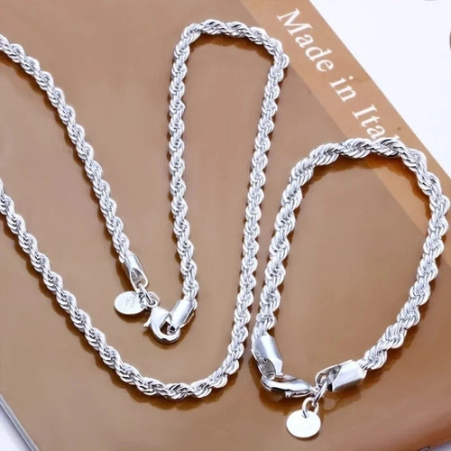 Schmuckset kordelkette - schmuckset,