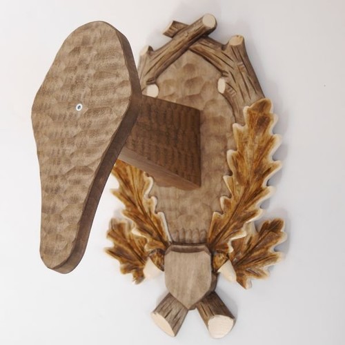 Geschnitztes trophäenschild - geschnitztes,