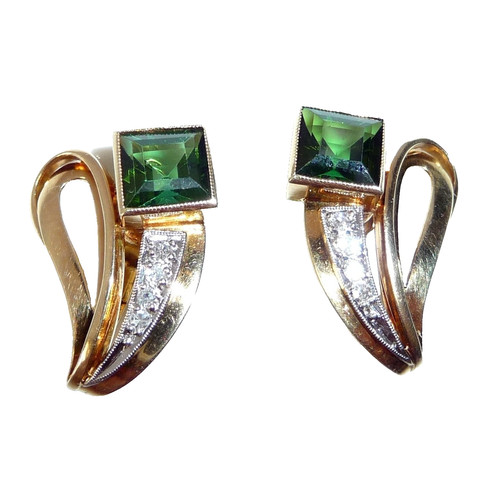 Ohrringe clips 585 gelbgold - ohrringe,