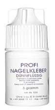 Nagelkleber Tipkleber 3 g Profi Kleber Kunstnägel Tips 6x extra stark Nail Glue