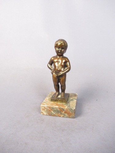Kleine bronzestatue - kleine,
