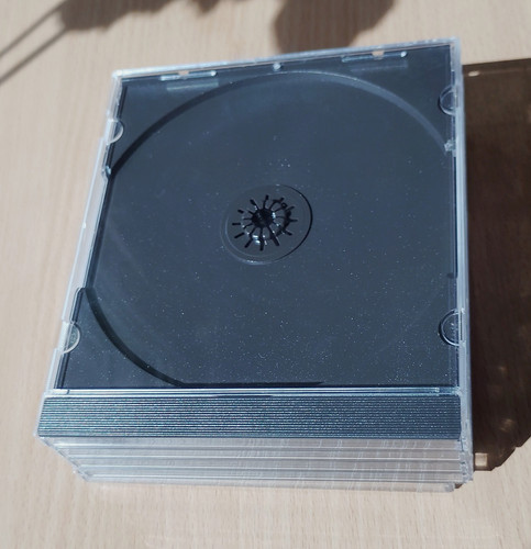 Leerhüllen jewelcase box - 5x,