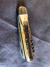 Böker Taschenmesser Hirschhorn Treebrand Germany Jagdmesser