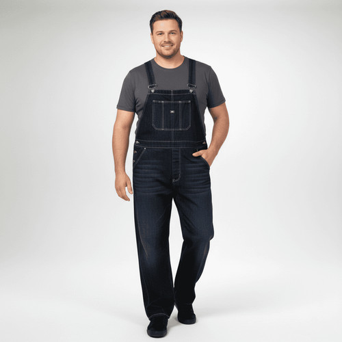 Jeans latzhose übergröße - jeans-latzhose,