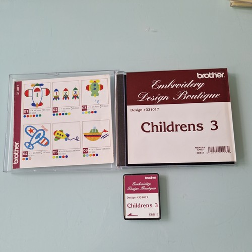 Bruder stickkarte kinder - bruder, 3