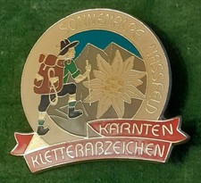 Anstecknadel "KLETTERABZEICHEN KÄRNTEN SONNENALPE NASSFELD"
