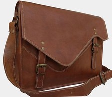 Retro Vintage Leder Messenger