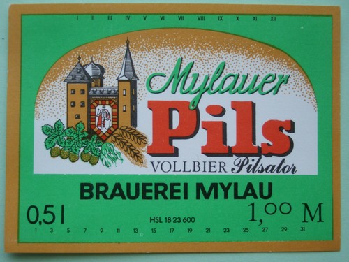 Ddr bier etikett - 1,