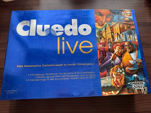 Cluedo live von parker 2004 - live,