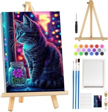 Malen nach Zahlen Set Katze