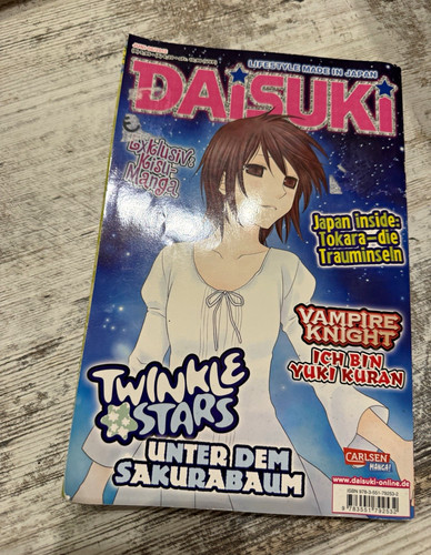 Daisuki manga magazin juni - daisuki, manga-magazin