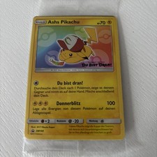 Pokémon Karte Ashs Pikachu