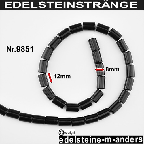 Onyx walzen edelstein - onyx, strang