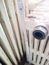 Gussheizkörper Antik historisch Heizkörper Gusseisen Jugendstil 1920er Jahre 