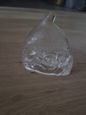 Partylite Teelichthalter  "Delphin / Delfin aus Glas "  ca.1994 - 1997