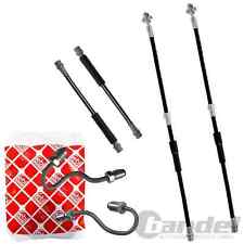 4x BREMSSCHLAUCH + FEBI BREMSLEITUNG VA+HA passend für AUDI A3 8P VW GOLF 5+6