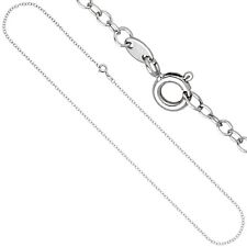 2 mm Damen Herren Halskette Ankerkette 60 cm 333 echt Weißgold 8 Karat neu