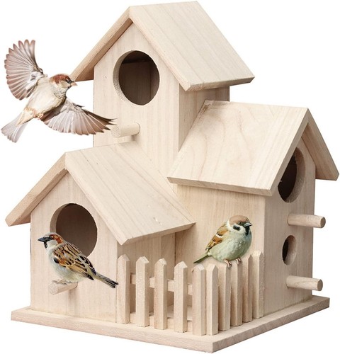 Wettersicheres holzvogelhaus - wettersicheres,