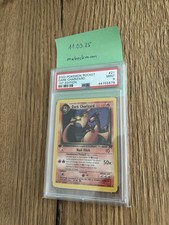 Pokémon PSA 9 Dunkles Glurak