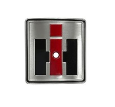 Vintage International Harvester Front Hood Ornament Badge Emblem Brass Chrome