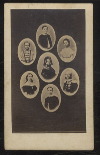 Cdv mehrbild foto herzog - mehrbild,