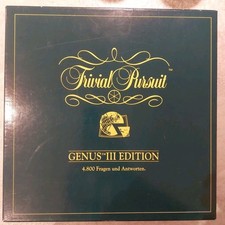 Trivial Pursuit Genus III Edition 3 - 4800 Fragen - Parker 1994 - Brettspiel