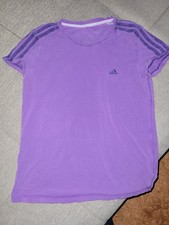 Adidas T-Shirt Climalite Lila Gr. M
